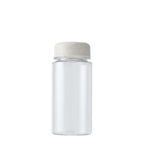 コーヒー粉再利用 クリアボトル（350ml）　Coffee Grounds Reuse Clear Bottle -350ml-