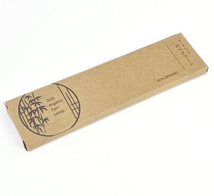竹ヘアコーム　SUS organic Hair Comb