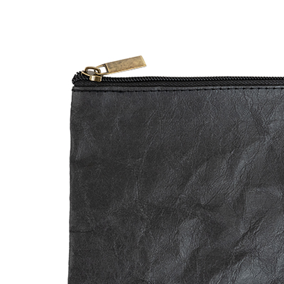 ウォッシャブルペーパーポーチ（白）　Washable Paper Pouch -White-
