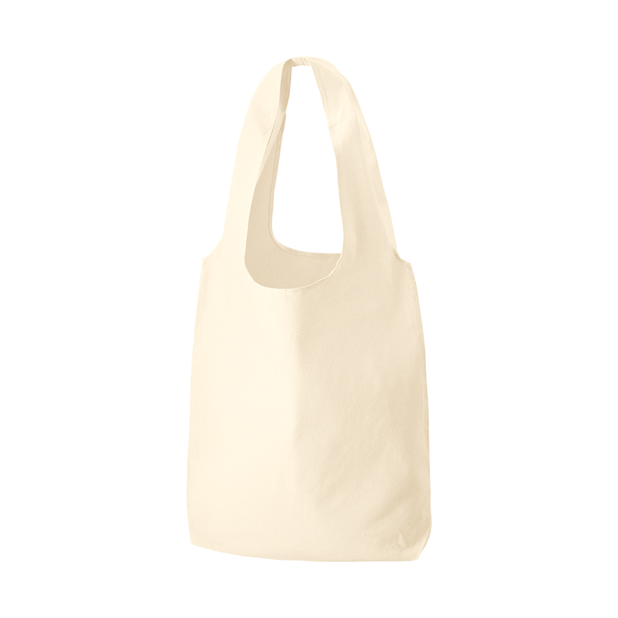 厚手コットンショルダーハンドルトート（L）　ナチュラル